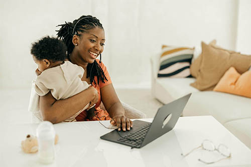 mother and daughter